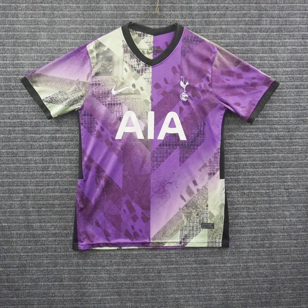 Nike Tottenham Hotspur FC Soccer Jersey Mens L Purple Dri-FIT ADV Graphic